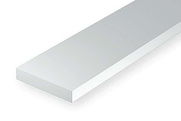 Schulcz Thermoplastic Sheet - Polystyrene, White, 0.5 mm, 11-3/4 x 15-3/4