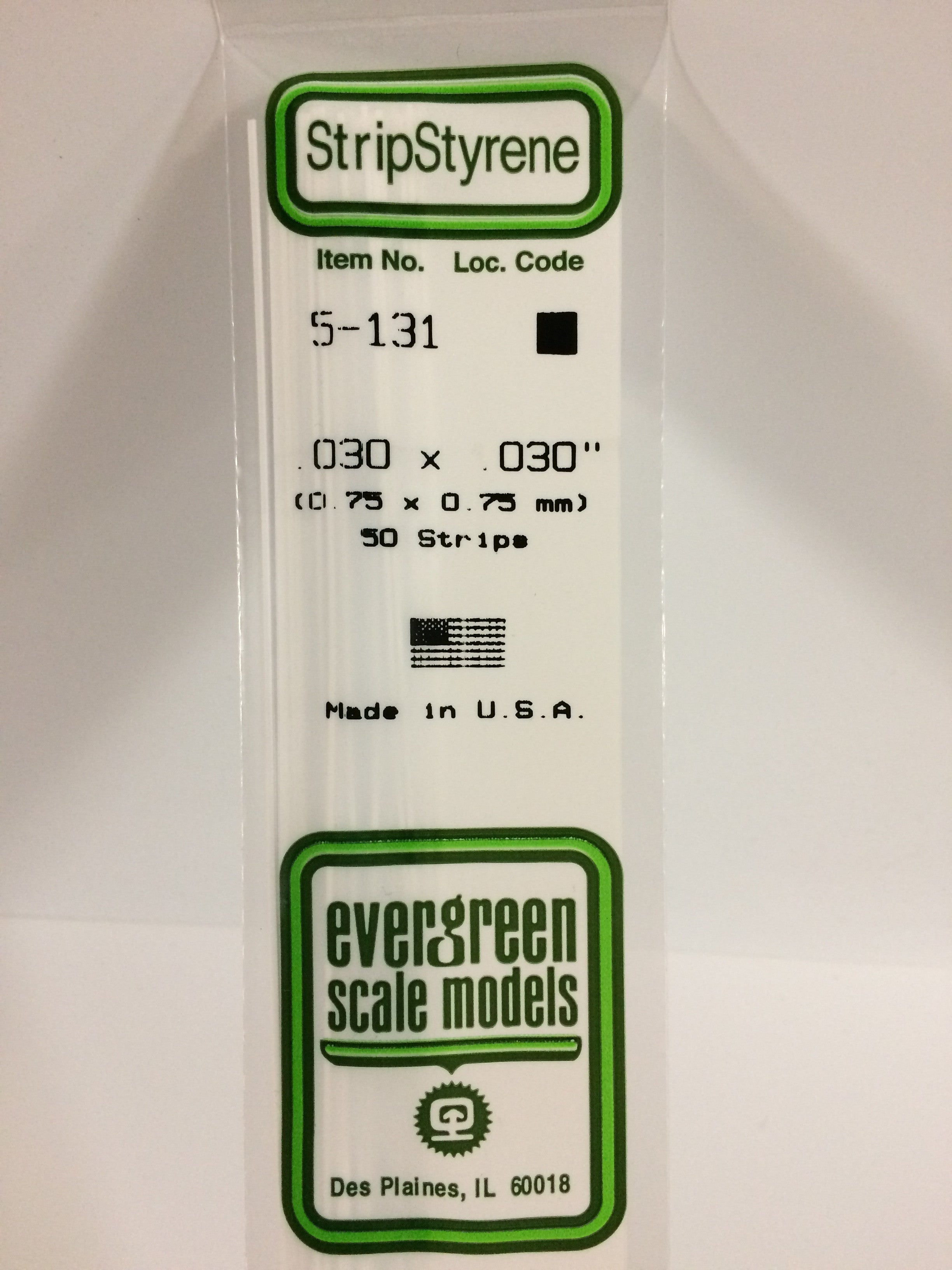 2 Plaques blanches ep.1mm en plastique Evergreen 9040