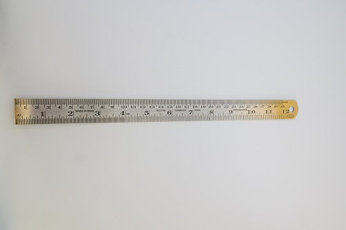 72 In Metal Scale Inspection Ruler TOOLS - Evergreen Scale Models