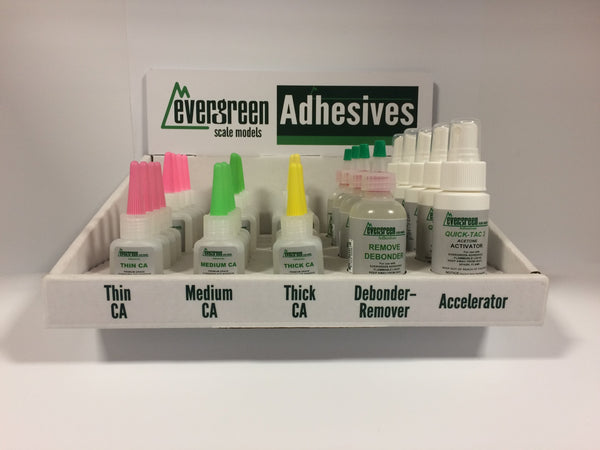 60 EVERGREEN CA ADHESIVE COUNTER DISPLAY