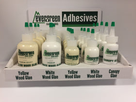 80 EVERGREEN WOOD GLUE COUNTER DISPLAY